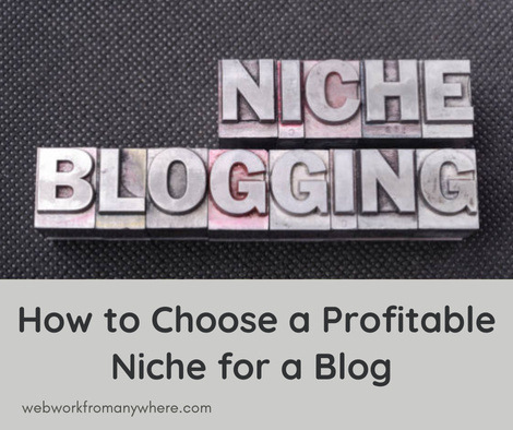How to Choose a Profitable Niche for a Blog