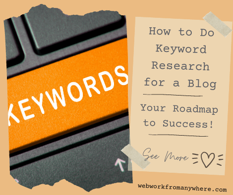 How to Do Keyword Research for a Blog