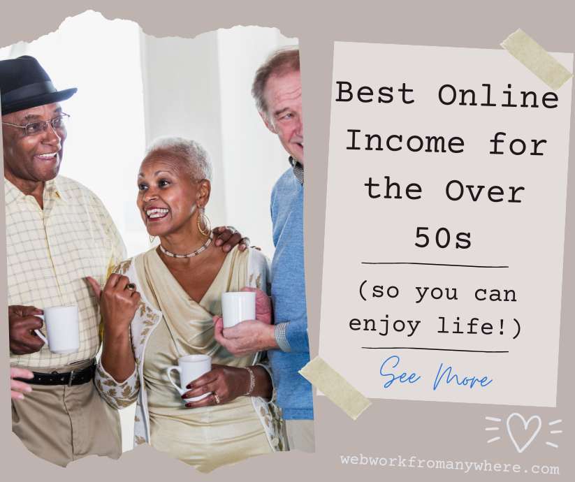 Best Online Income for the Over 50s