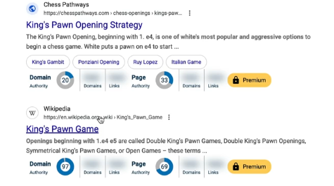MozBar Free SEO extension and toolbar
