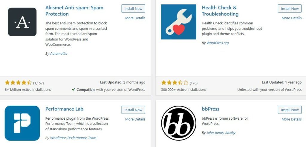 WordPress Plugins