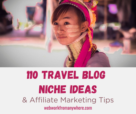 Best Travel Blog Niche Ideas