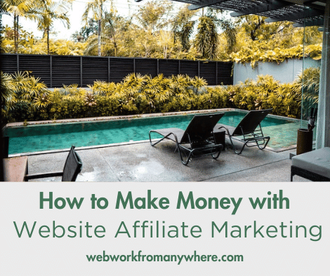 How to Make Money with Website Affiliate Marketing