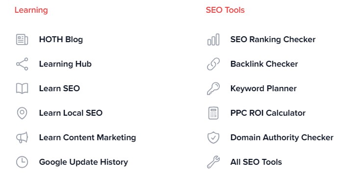 The Hoth SEO Services and Free Tools