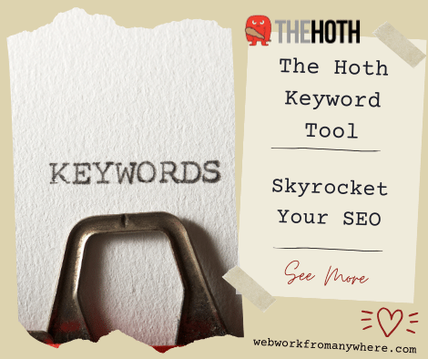 The Hoth Keyword Tool