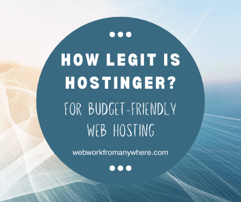 How Legit is Hostinger for WordPress Hosting