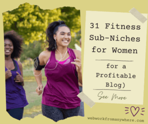 31 Fitness Sub Niches for Women for a Profitable Blog