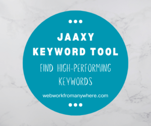 Jaaxy Keyword Tool