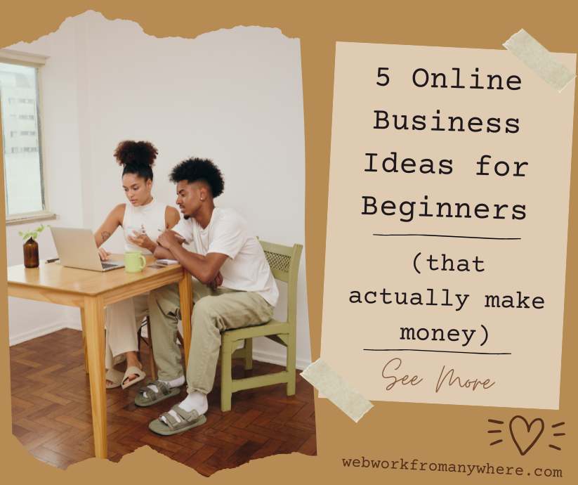 Online Business Ideas for Beginners