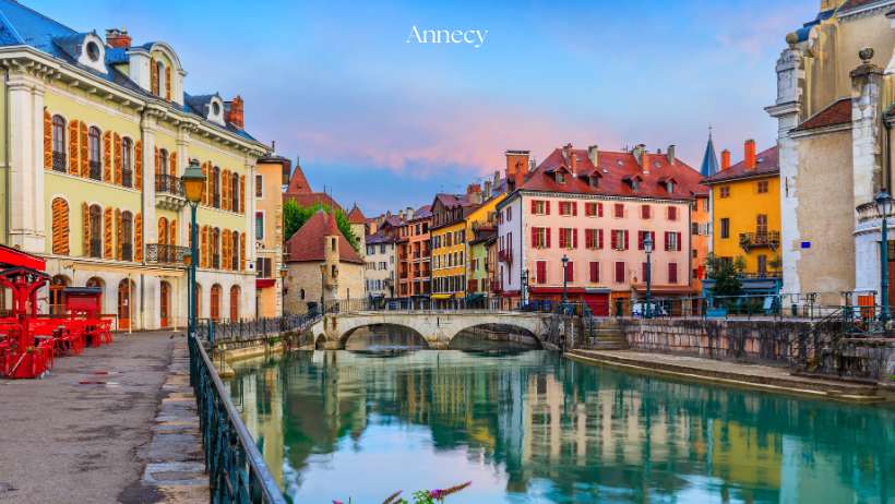 French villages for remote working destinations - Annecy