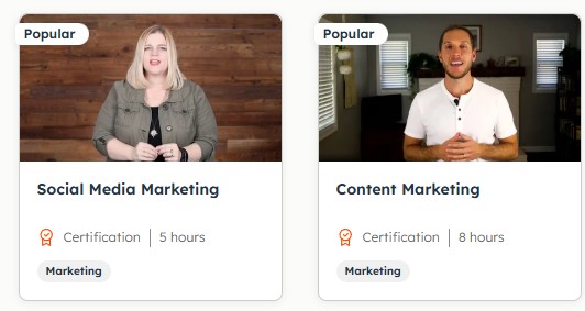 Hubspot Academy Social Media Marketing