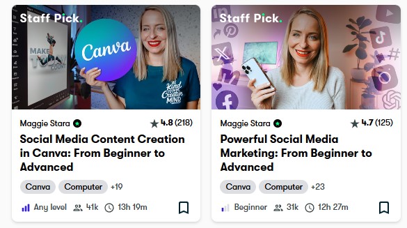 Skillshare Social Media Marketing Courses