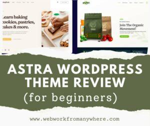 Astra WordPress Theme Review for Beginners