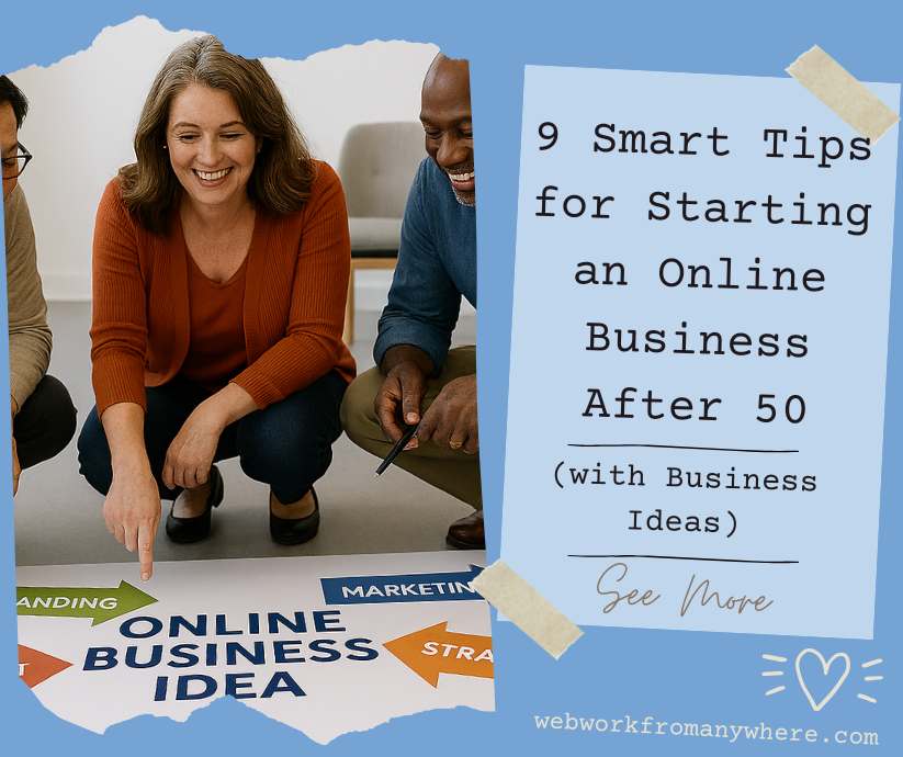Starting an Online Business After 50