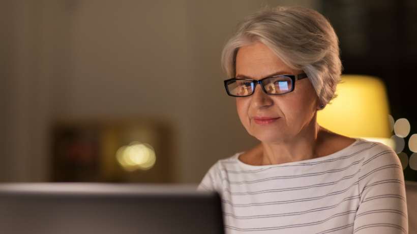 Working at home-over 50