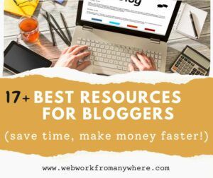 Best Resources for Bloggers