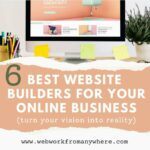 6 Best Website Builders for Your Online Business