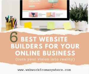 6 Best Website Builders for Your Online Business