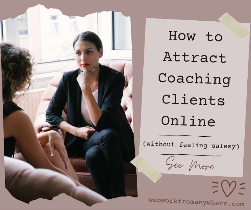 How to attract coaching customers online