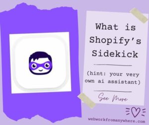 What is Shopify's Sidekick
