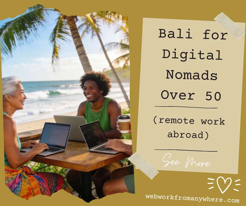 Bali for Digital Nomads Over 50