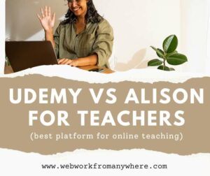 Udemy Vs Alison for Teachers