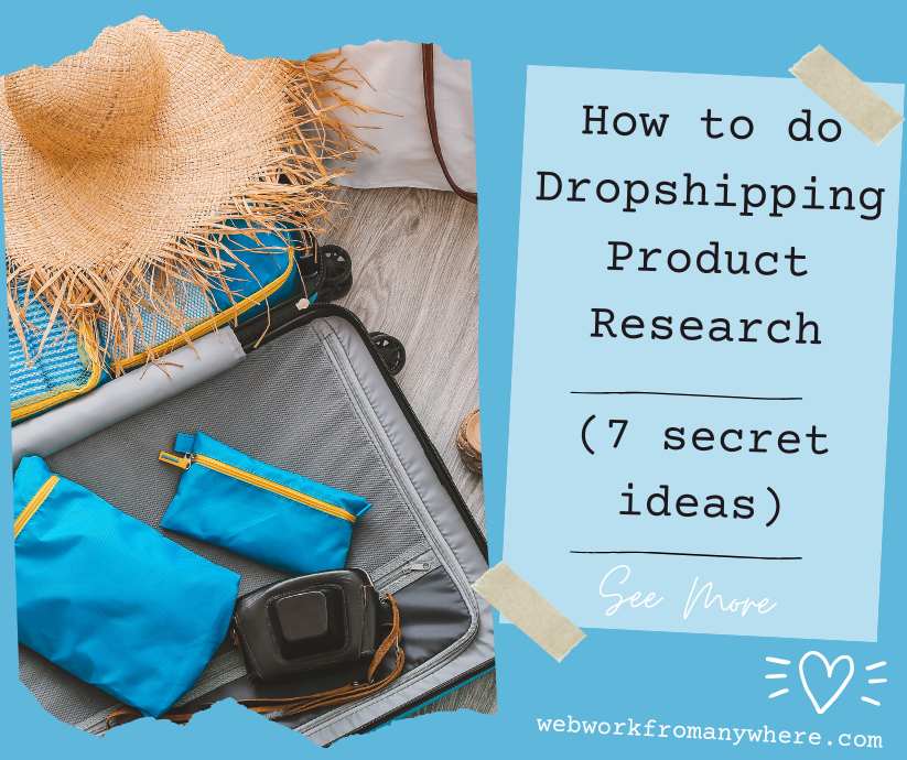 How to do Dropshipping product research
