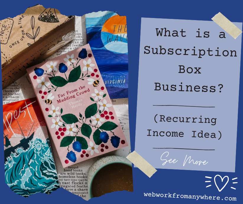 What is a subscription box business?