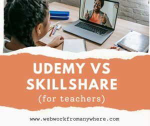 Udemy vs Skillshare for Teachers